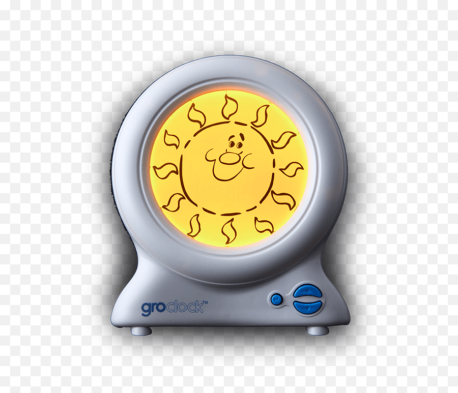 Groclock - Gro Clock Sun Face Emoji,Clock Emoticon