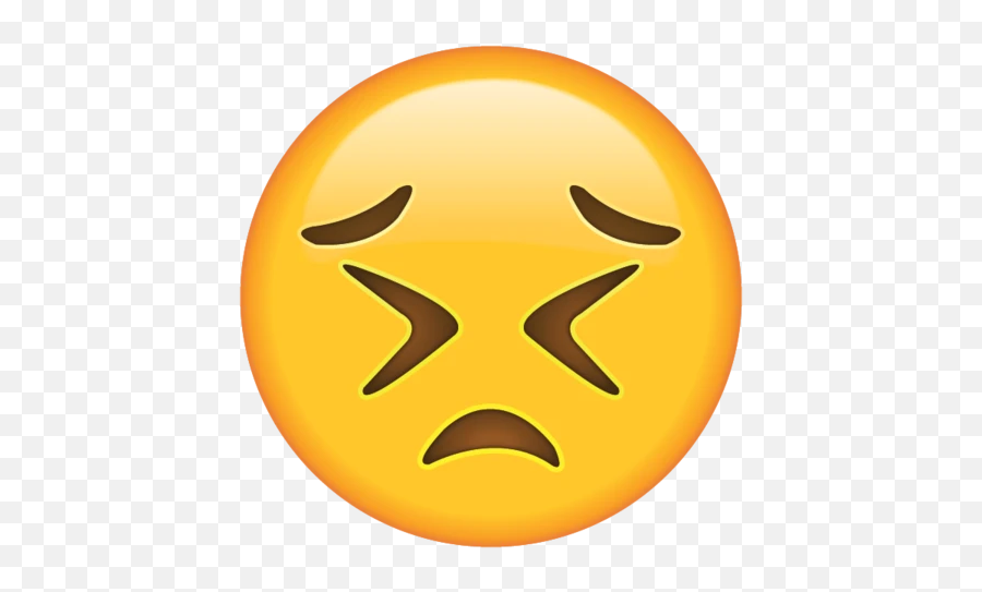 Persevering Face Emoji - Emojis Angry Png,Determined Emoji