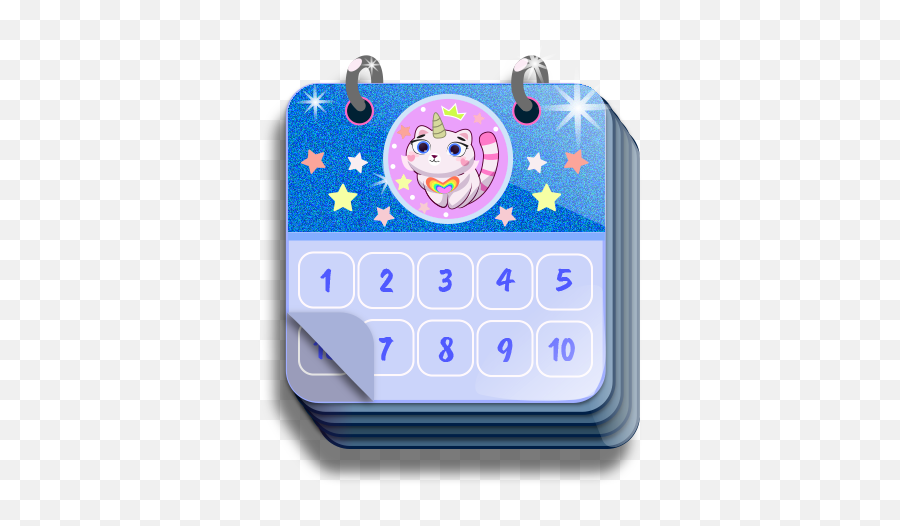 Kittycorn Calendar - Cartoon Emoji,Google Calendar Emoticons