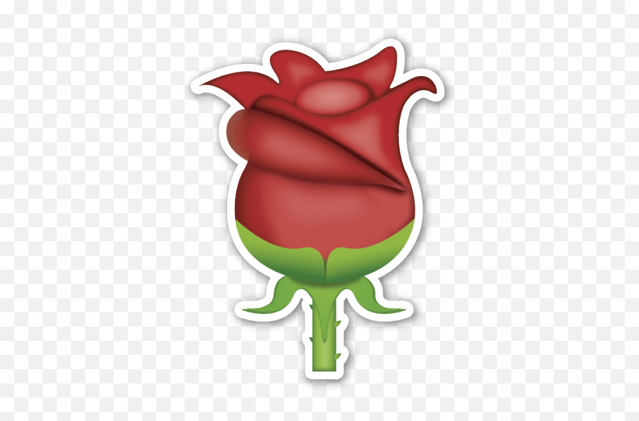 Rose - Rose Emoji Clip Art,Rose Emoji Png