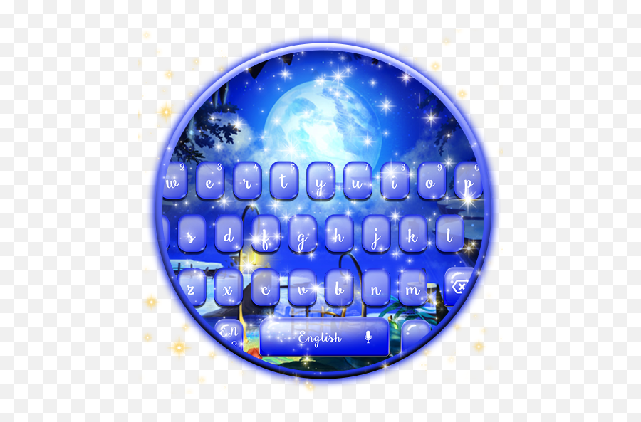 Amazoncom Beautiful Summer Night Keyboard Theme Appstore - Circle Emoji,Summer Emojis