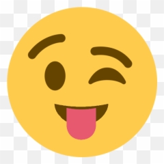 Tongue Winking - Discord Wink Emoji,Rage Emoji