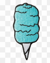 Stoney Clover Cotton Candy Sticker Patch - Clip Art Emoji,Cotton Candy Emoji