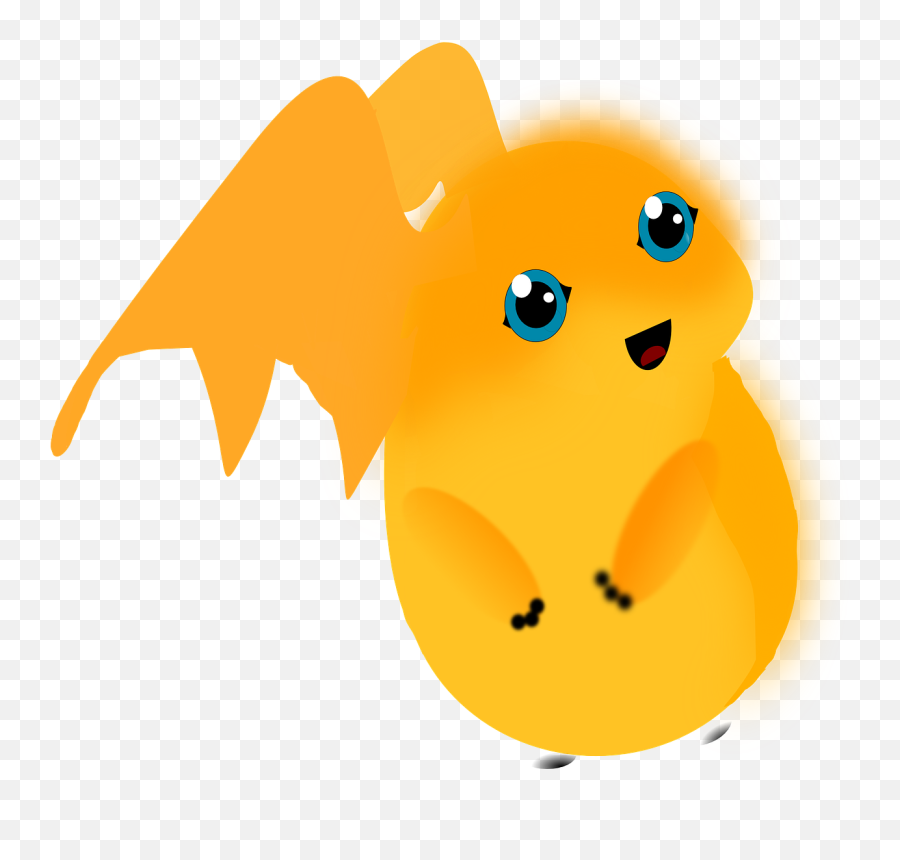 Chick Creature Wings Cute Comic - Clip Art Emoji,Bird Emoticon
