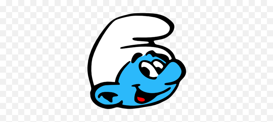 Piep Smurf - Clip Art Emoji,Smurf Emoji