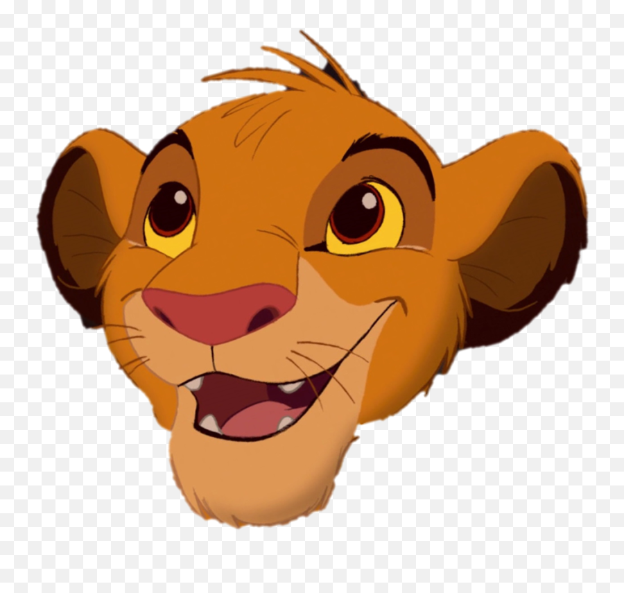 Download - Simba Cub Lion King Emoji,Lion King Emoji