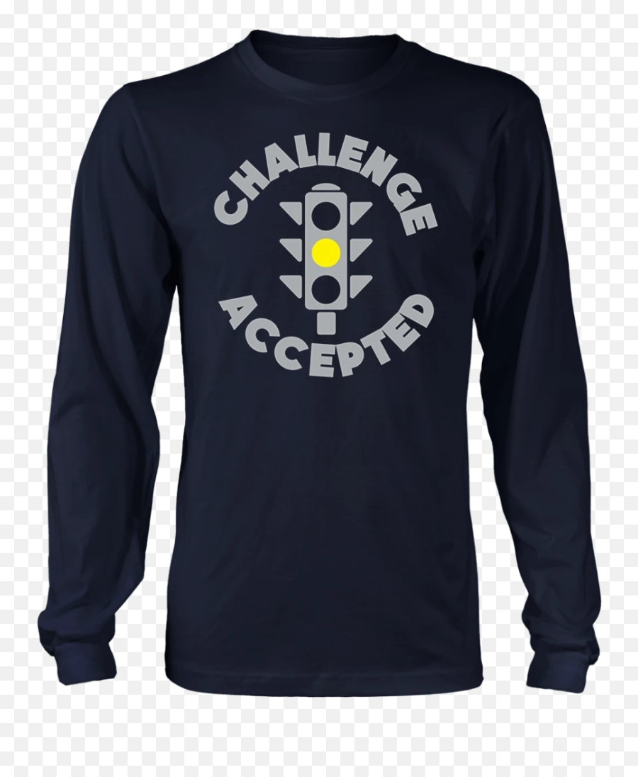 Funny Challenge Accepted Yellow Light T - Shirt Tiger Ugly Christmas Sweater Emoji,Emoji Face Challenge