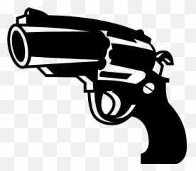 Emojione Bw 1f52b - Gun Black And White