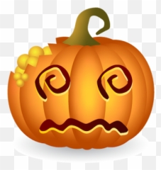 Pumpkin Halloween Sticker - Emoji