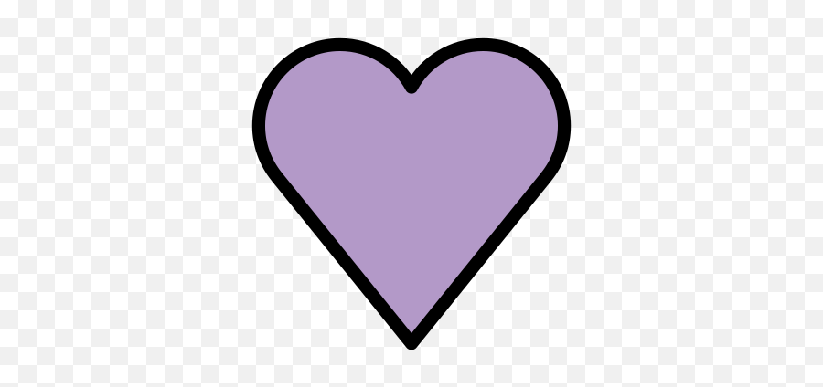 Purple Heart Emoji - Heart,Purple Emoticon