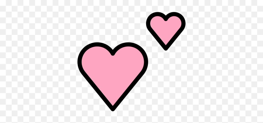 Two Hearts Emoji - Emoji Meaning,Double Heart Emoji