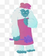 Yeti shower time - Transparent PNG u0026 SVG vector file Fictional Character Emoji