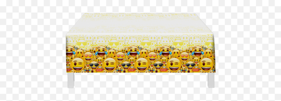 Toalha De Mesa Emoji - Toalha De Mesa Plástica Emoji,Mega Emoji
