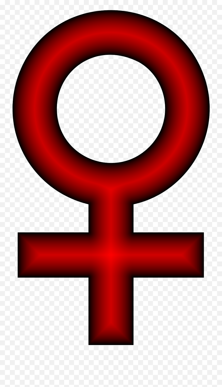 Red Female Symbol Transparent Png - Stickpng Female Symbol Red Transparent Emoji,Cross Emojis