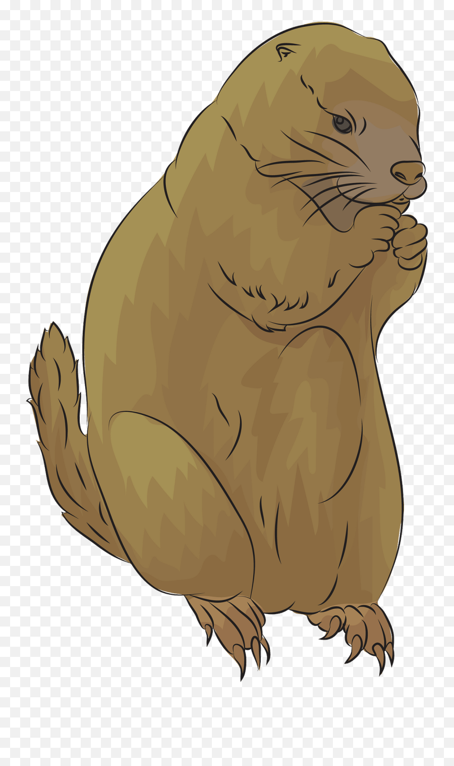 Prairie Dog Clipart - Groundhog Day Emoji,Groundhog Emoji