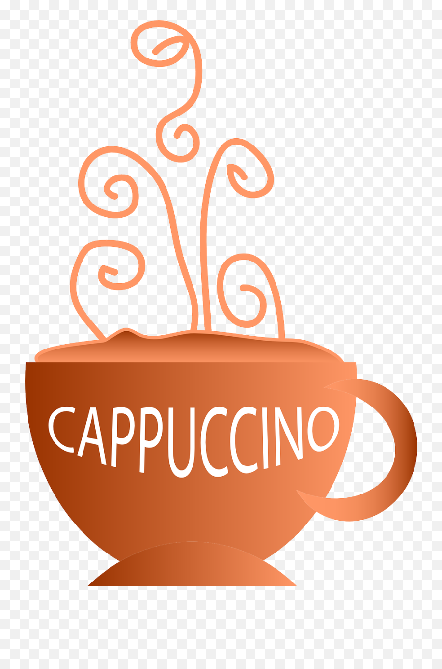 Cocoa Coffee Latte Cappuccino Drink - Cappuccino Clip Art Emoji,Chocolate Pudding Emoji