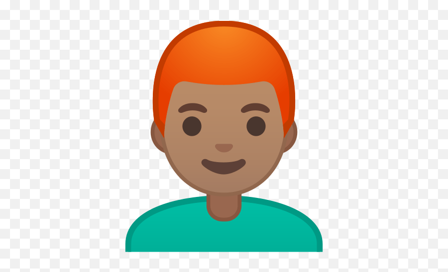 Medium Skin Tone Red Hair - Human Skin Color Emoji,Red Head Emoji
