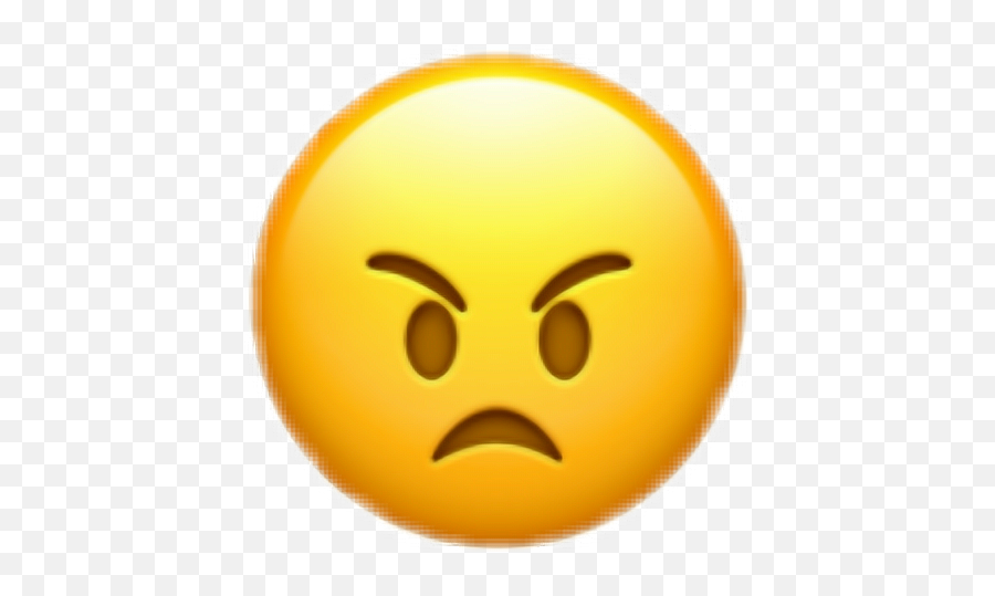 Angryemoji Angry Emoji Sticker - Transparent Iphone Emojis New,Angry Emoji Meme