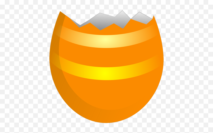 Cracked Easter Egg Vector Clip Art - Cracked Easter Egg Clipart Emoji,Easter Basket Emoji