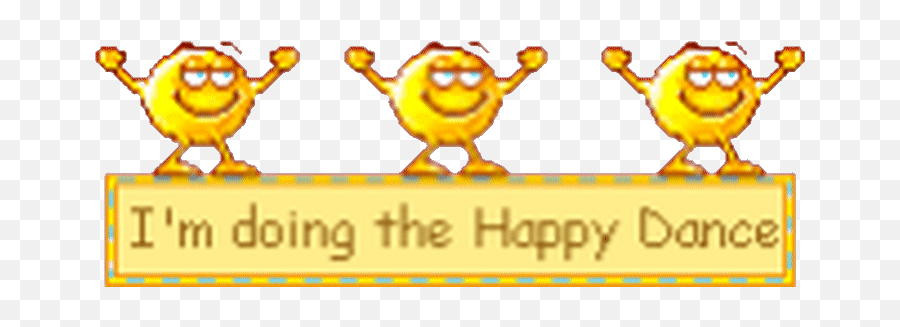Happy Dance Smiley Sticker Gif - Happy Dance Smiley Emoji,Happy Dance Emoji