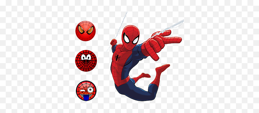 Superhero Emoji Keyboard - Spiderman Clipart Transparent Background,Flash Emoji