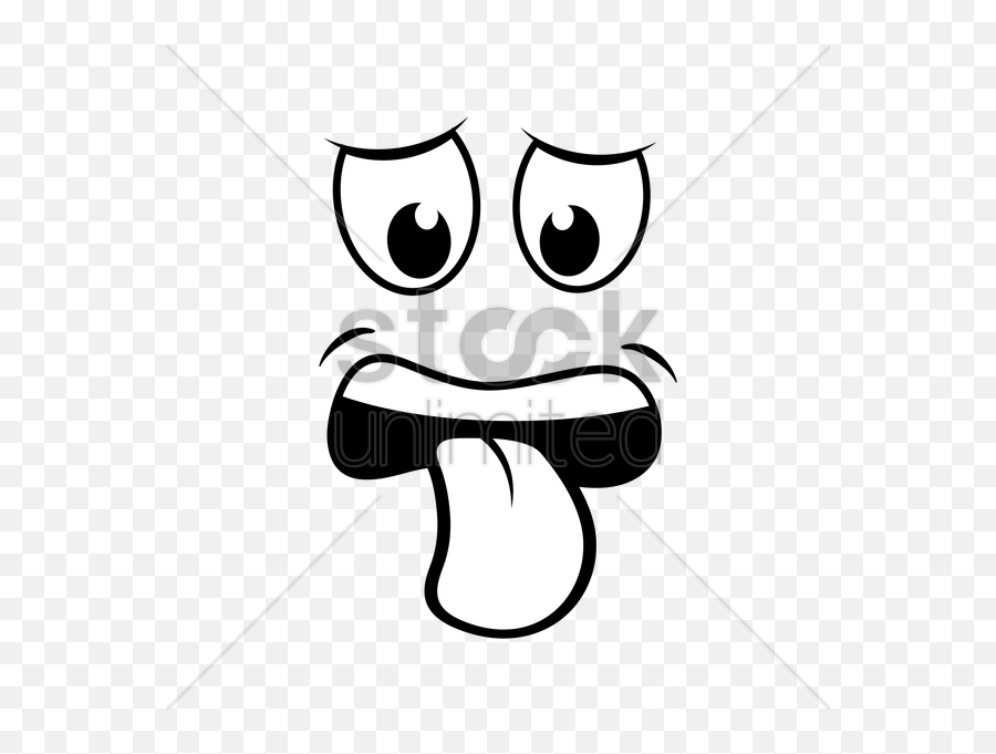 Disgusted Cliparts Free Download Clip Art - Drawing Disgusted Facial Expression Emoji,Huffing Emoji