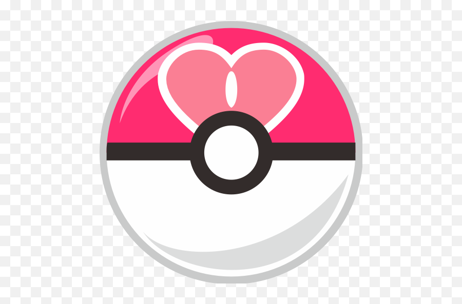 Love Ball Pocket Pocket Monster Icon - Pokemon Love Ball Png Emoji,Pokeball Emoji
