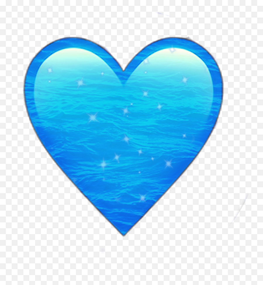 Ocean Heart Peek For Next Post - Heart Emoji,Sneak Emoji