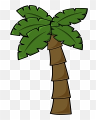 Clipart Brighter Palm Tree - Jungle Emoji