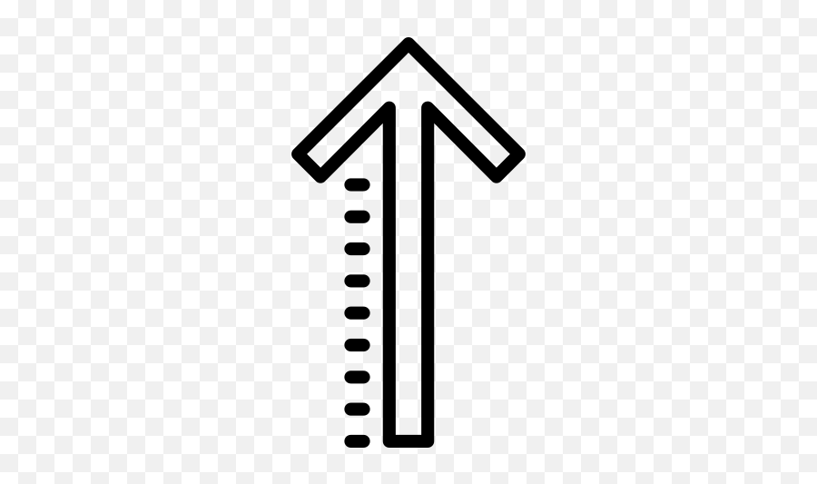 Long Arrow Up Icon - Clip Art Emoji,Arrow Up Emoji