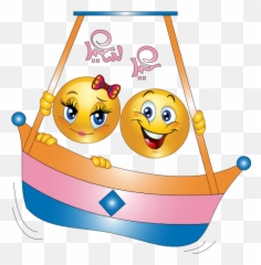 Couple Swing Smiley Emoticon Clipart - Smileys Emoji
