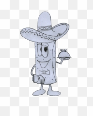 Nacho Clipart Sombrero Man Nacho Sombrero Man Transparent - Cartoon Emoji,Sombrero Emoji
