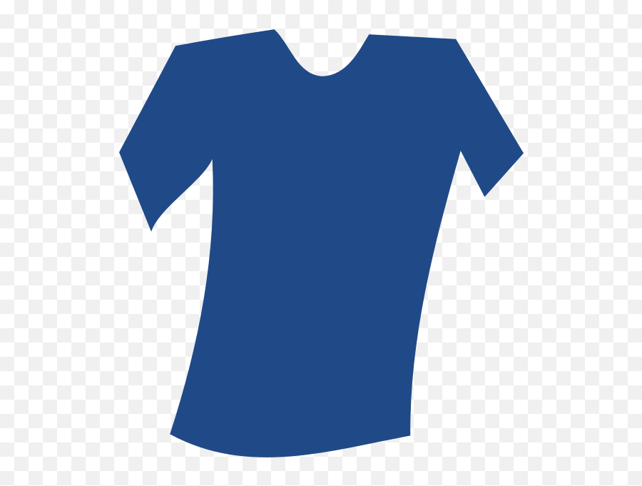 Vector Image Of Blank Blue Tilted T - Active Shirt Emoji,Emoji Shirt And Pants