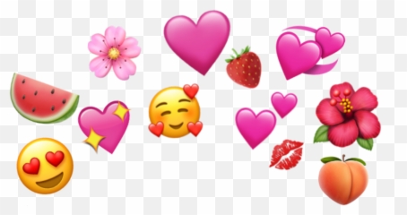 Freetoedit Emoji Iphone Filter Ios Pink - Heart