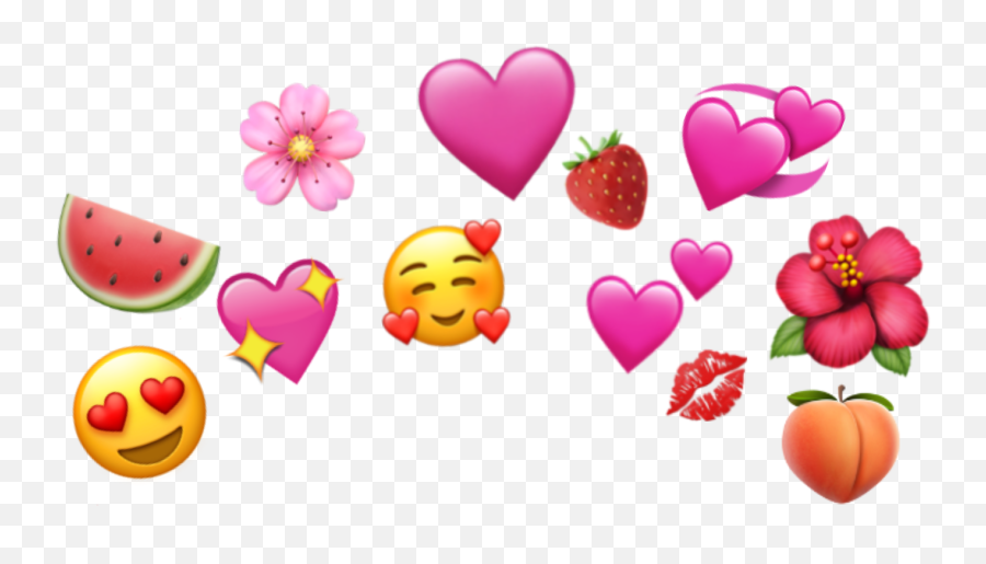 Freetoedit Emoji Iphone Filter Ios Pink - Heart,Emoji Filter
