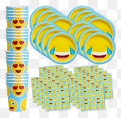 Emoji Birthday Party Tableware Kit For - Galore
