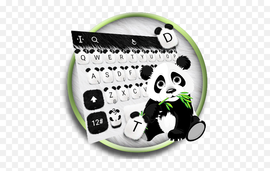 Download Cute Panda Baby Keyboard Theme For Android Myket - Panda Stickers For Walls Emoji,Panda Emoji Keyboard