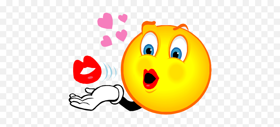 Big Kiss Clipart 36 Photos On This Page Download - Smiley Blowing Kisses Emoji,Big Hug Emoticon