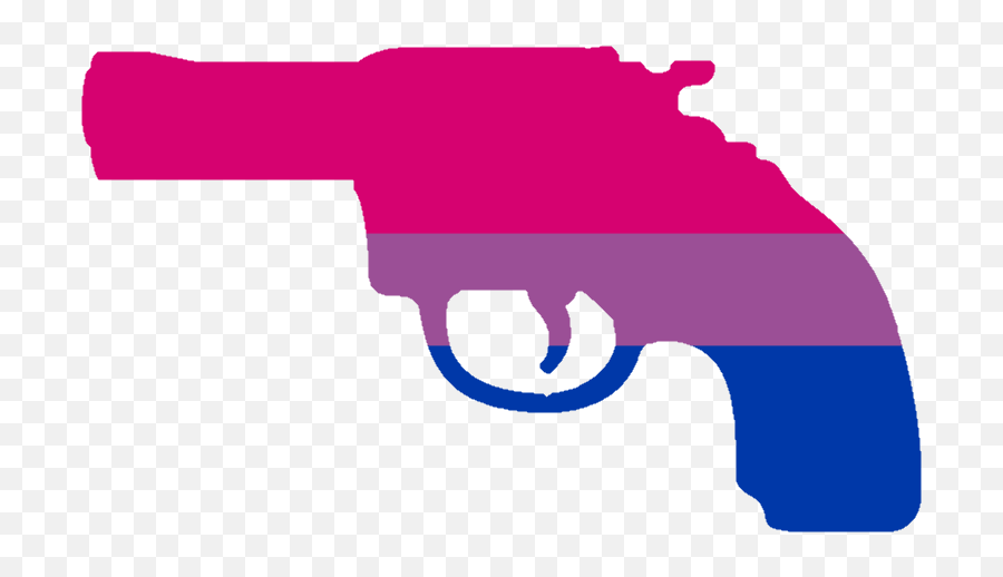 Bisexualgun - Gun Emote Discord Emoji,Bisexual Emoji