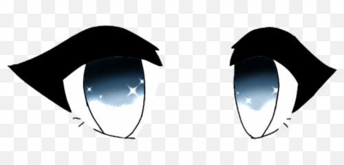 gacha life verse eyes baby light dark blue pretty cute - Black Gacha Life Eyes Transparent Emoji