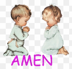 Amen Sticker Imágenes de feliz día Abrazo buenos dias - Pray Cartoon Gif Emoji