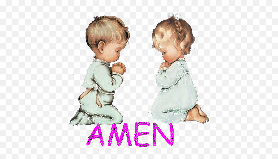 Amen Sticker Imágenes De Feliz Día Abrazo De Buenos Dias - Pray Cartoon Gif Emoji,Praise Jesus Emoji