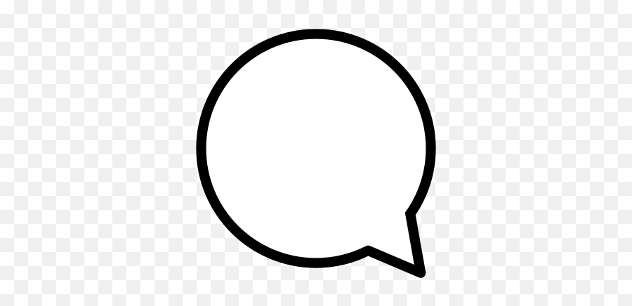 Left Speech Bubble Emoji - Dot,Thought Bubble Emoji