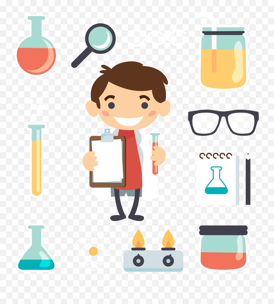 Science Scientific Method Scientist Laboratory Observation - Vector Scientist Png Emoji,Scientist Emoji