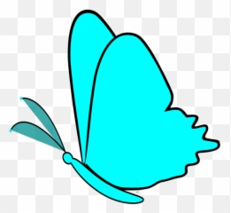 Simple Blue Butterfly Png Svg Clip Art For Web - Download Clip Art Emoji,Blue Butterfly Emoji