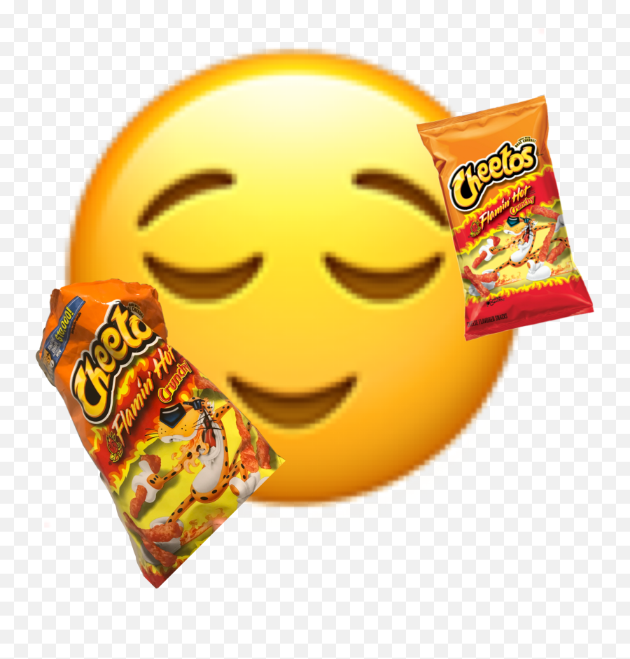 Cheeto Version Of The Sticker - Cheetos Emoji,Emoji Snacks