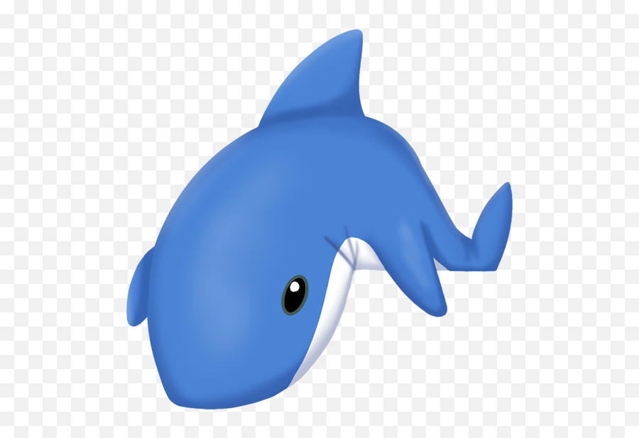 Shark Friends - Common Bottlenose Dolphin Emoji,How To Make A Shark Emoji