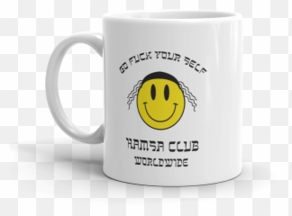 Hamsa Club Worldwide Mug - Am 21 Years Old Emoji,Coffee Emoticon