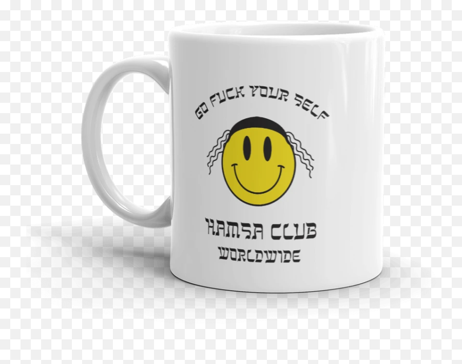 Hamsa Club Worldwide Mug - Am 21 Years Old Emoji,Coffee Emoticon