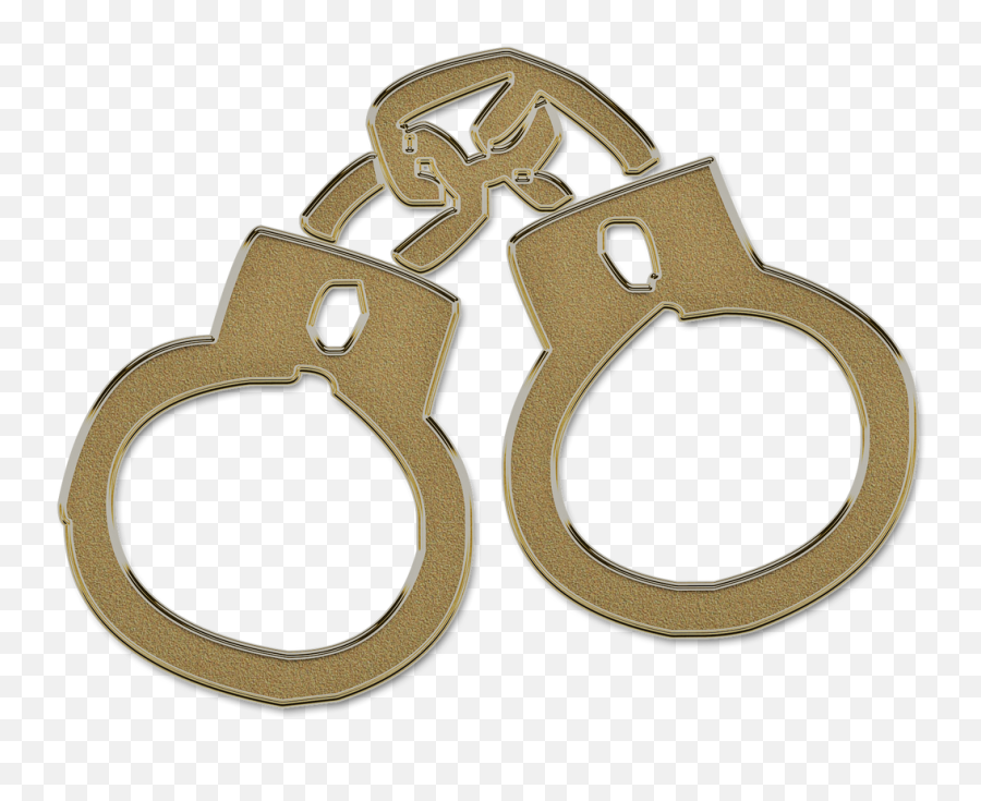Golden Handcuffs - Hand Cuffs Svg Emoji,Handcuff Emoji